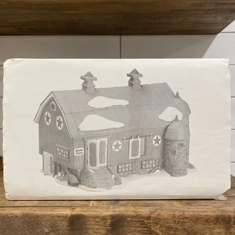 Department 56 Pennsylvania Dutch Barn New England Village #5648-0 Heritage - Picture 11 of 13